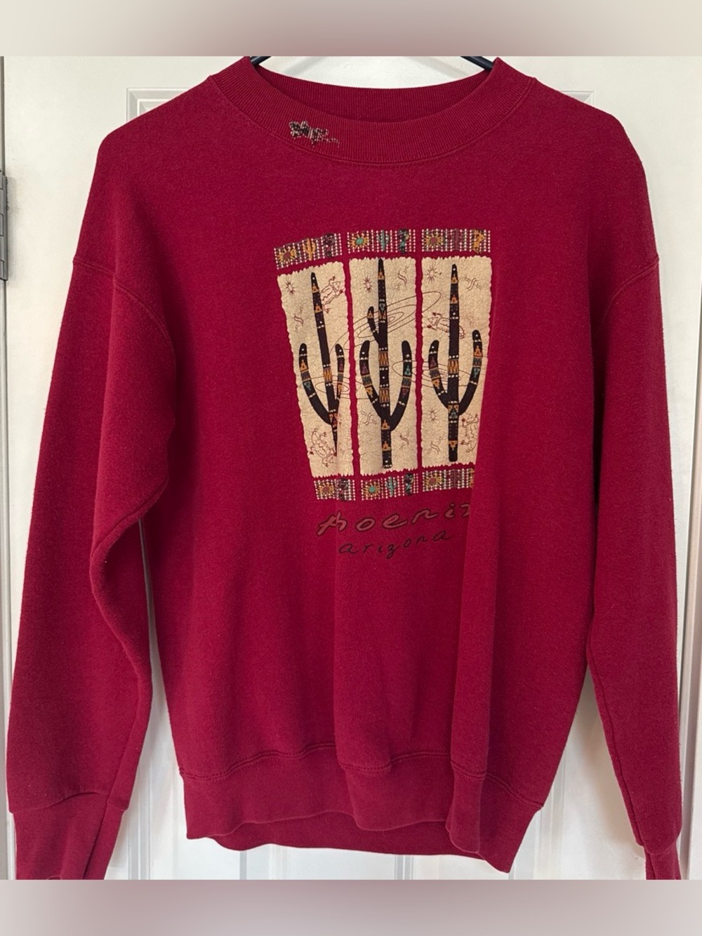Vintage 1990’s fruit of the loom “Phoenix, Arizona” tourist pullover